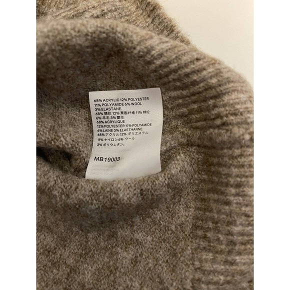 Wool City - Womens Tan Sz Large- Washable 6% Wool - Picture 5 of 7